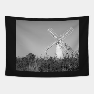 Traditional windmill in the Norfolk countryside Tapestry