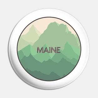 Maine State Pin
