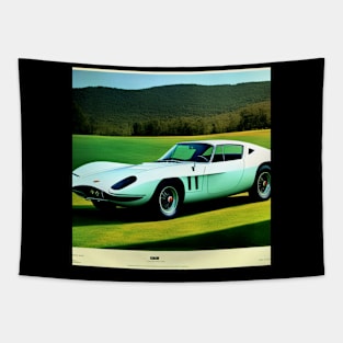 80s Retro Sports Cars Classic Tapestry