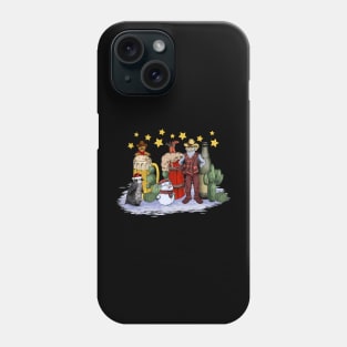 Cowboy Christmas Phone Case