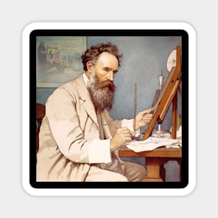 Wilhelm Conrad Roentgen Magnet