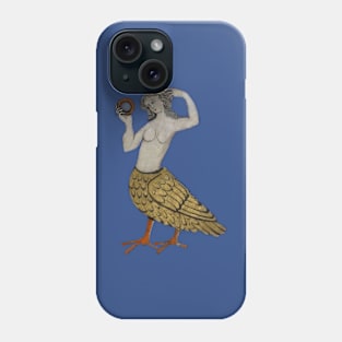 Bird-woman mermaid Phone Case