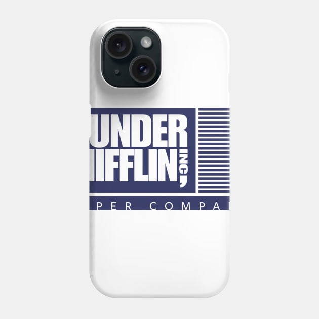 Dunder Mifflin Inc Phone Case by MindsparkCreative