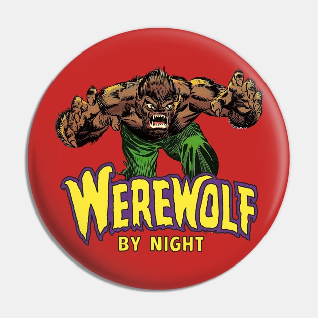 Werewolf Pin by PersonOfMerit