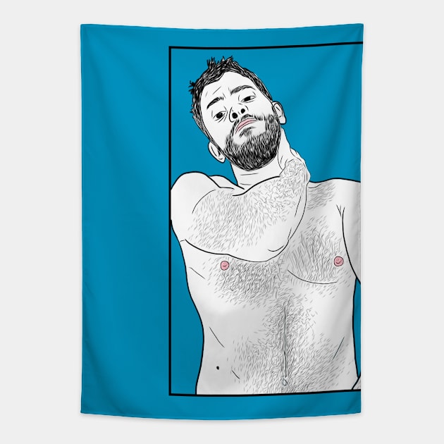 Sleepy Thot Tapestry by JasonLloyd