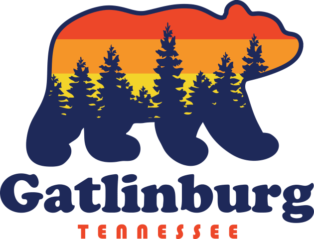 Gatlinburg Tennessee Bear Great Smoky Mountains Kids T-Shirt by PodDesignShop