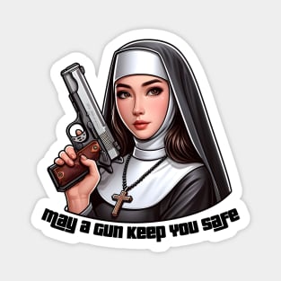 Gun Bless You Magnet