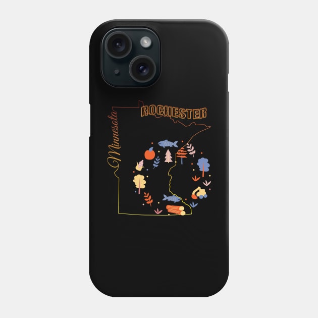 Rochester Mn Phone Case by TeeText