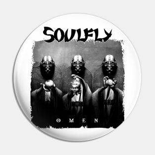 SOULFLY Omen OFFICIAL ORIGINAL Pin