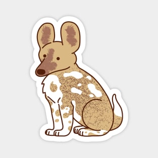 African Wild Dog Magnet