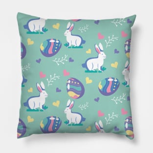 Cute Rabbit Pattern Pillow