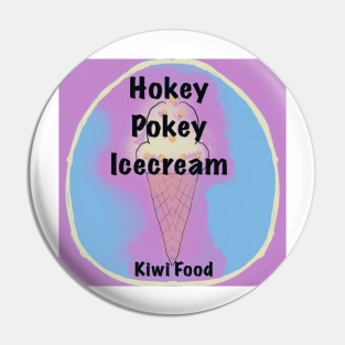 Hokey pokey ice cream Pin