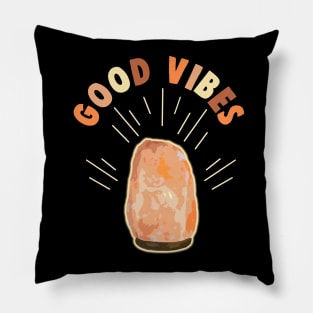 Himalayan Salt Lamp Vibes Meme Pillow