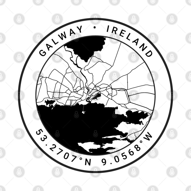 Galway Map by Ryan-Cox