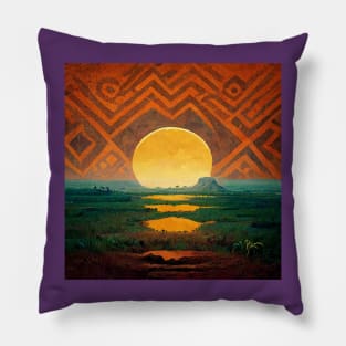 African Print - 2 Pillow