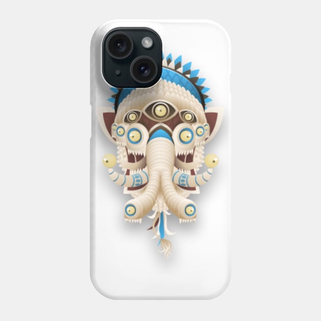 Giant Humbaba Glitch Phone Case by Yaelledark