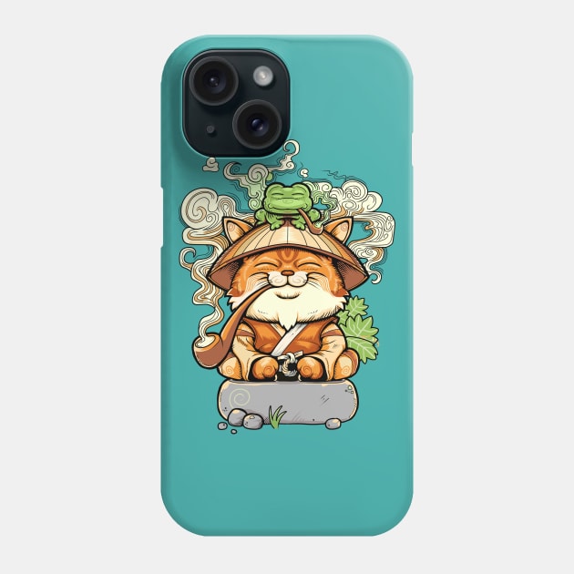 Old Master Miaow Phone Case by wuhuli