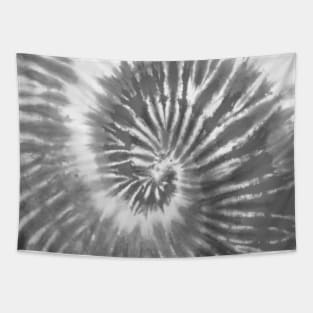 Gray and White Tie Dye Tapestry