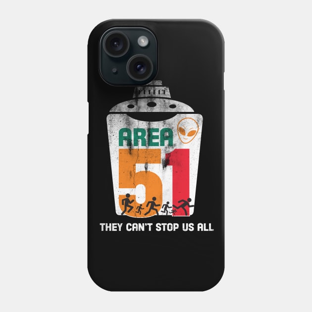 Area 51 Phone Case by Toby Wilkinson