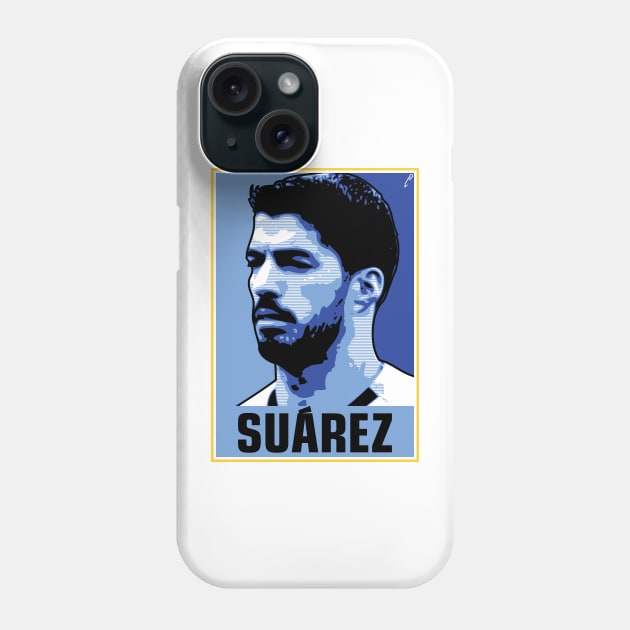 Suárez - URUGUAY Phone Case by DAFTFISH