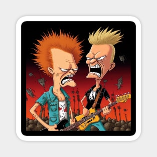 beavis and butthead - Design 2 Magnet