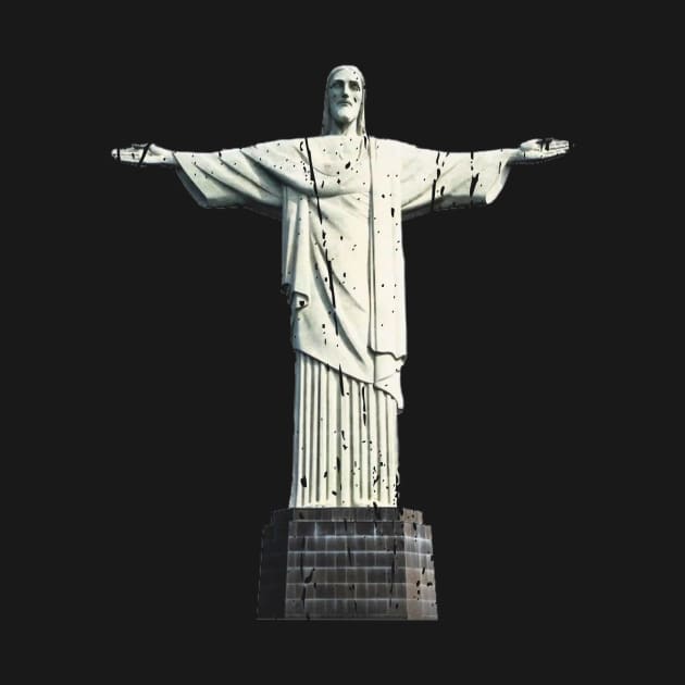 CHRIST THE REDEEMER RIO DE JANEIRO BRAZIL by Cult Classics