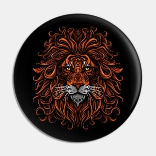 Lion's mane Pin