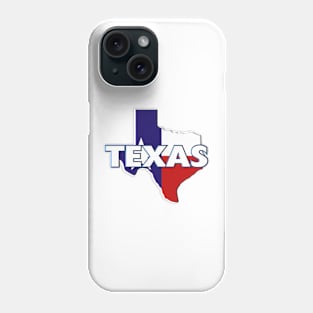 Texas Colored State Phone Case