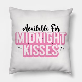 Available for midnight kisses Pillow