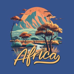 Beautiful African Landscape T-Shirt