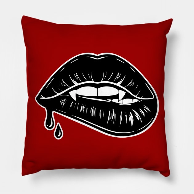 Love blood Pillow by Ivetastic