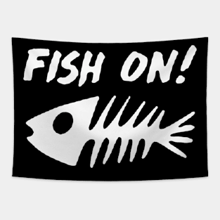 Fish On ! Tapestry