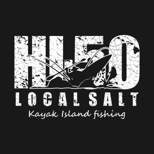 Local Salt Island Style Kayak Fishing T-Shirt