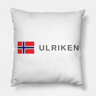 Ulriken Bergen Norway Pillow