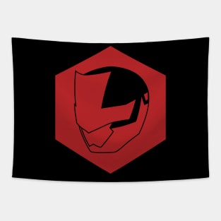 LupinRed Side Helmet Tapestry