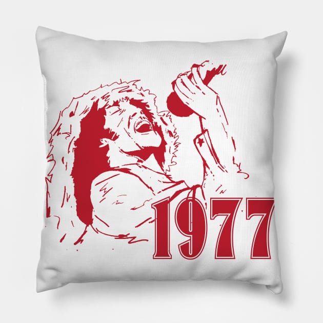 1977 Pillow by nickemporium1