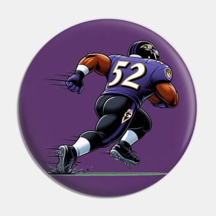 Ravens Player Pin