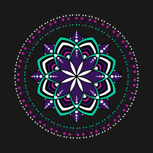 Cosmic Mandalas Kaleidoscope T-Shirt