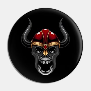 Viking Skull 1.4 Pin