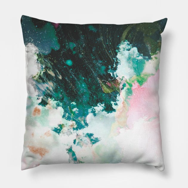 Coastline Pillow by lacabezaenlasnubes