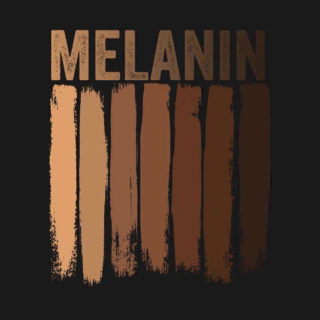 Melanin Shades Black Pride Gift by folidelarts