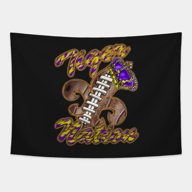 Tiger Nation Version 2 Tapestry by Destro