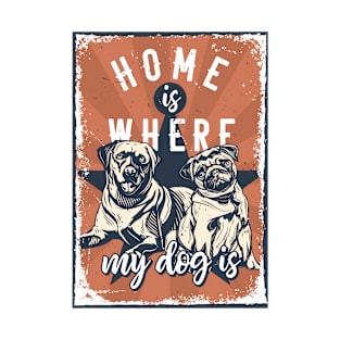 Home where my design is T-Shirt