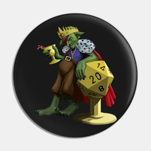 Dungeon Master's Block King Stomp Pin