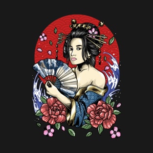 geisha japanese T-Shirt