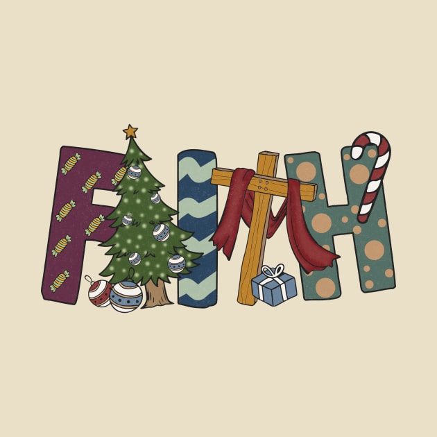 Faith in Jesus Christmas Present by Teewyld