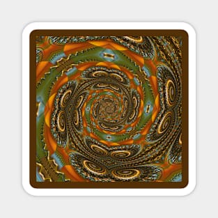 Serpent Mound Cymatics 50 Magnet