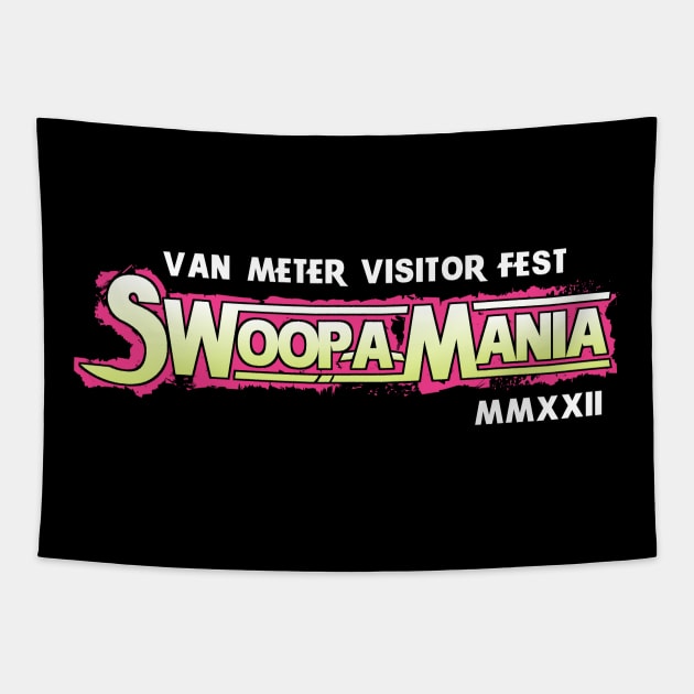 VAN METER VISITOR FESTIVAL SWOOP-A-MANIA IOWA Tapestry by bigfootsociety