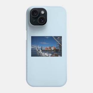 Tall Ship on the River Blyth Phone Case