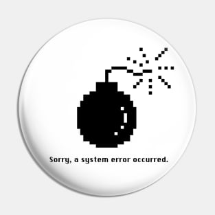 System Error BK Pin